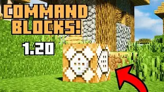 How To Get a COMMAND BLOCK  In Minecraft 1.20! (Easy)