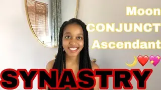 SYNASTRY: Moon CONJUNCT Ascendant synastry (a strong emotional connection?🌙❤️💖)