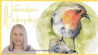 Dive into Art: Watch this Enchanting Robin Watercolour Demo