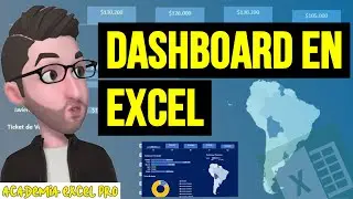 Como hacer un DASHBOARD en EXCEL en Simples pasos!