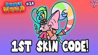 Skin Code! Friday Code! (#10) Doodle World (Roblox) (2022)