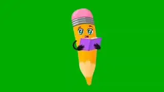 Pencil green screen animation@Editor G
