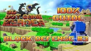 Block Defense #3 - 3D Dot Game Heroes 100% Guide #13.1