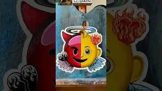 Процесс создания Ангельского черта 👹 тг-#LELYAKOV ❤️‍🔥