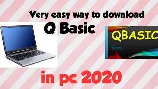 How to Download Q Basic File and write Q Basic Program in pc.