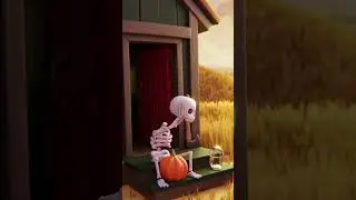 Soon...  Are you ready for the Halloween 🎃? #artober #3danimation #autumn