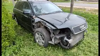AudiA6C5Quattro. Владелец не верил что мы запустим бедолагу .