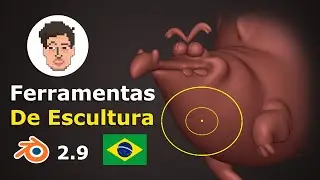 Tutorial Escultura Blender 2.9 com MOUSE