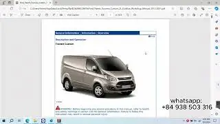 Ford service manuals package
