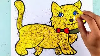 Bolalar uchun mushuk rasm chizish / Рисуем кота для детей / Draw a cat for kids