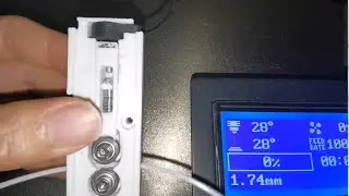 Filament width and runout sensor with inductive, BDsensor