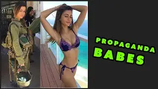IDF Babes and Palestine protests