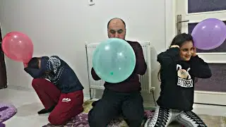 100 TL ÖDÜLLÜ BALON / BALON PATLATMA YARIŞI AYŞEMSİ
