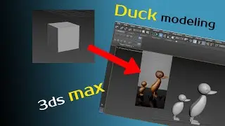 Duck modeling in 3dsmax | 3dsmax | | box modeling |