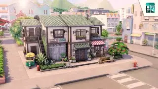 Tomarang Apartments 🏙️// The Sims 4: For Rent // Speed Build // No CC