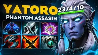 НОВАЯ МЕТА ЧЕРЕЗ ГЛИМЕР ОТ YATORO НА ФАНТОМКЕ🔥❘ Phantom Assasin 7.37e