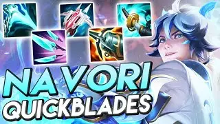 BUILDING THE NEW NAVORI QUICKBLADES ON EZREAL