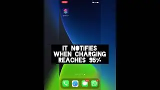 Full charged battery notification for iPhone | How to get alarm on full charge save iPhone battery