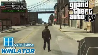 Winlator Glibc - Gameplay GTA IV (Windows) On Android