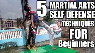 5 Martial Arts Self Defense Techniques -FOR BEGINNERS