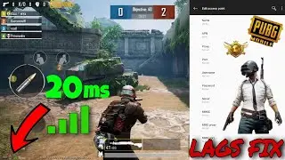 Fix PUBG MOBILE High Ping Problem | Get 20ms ping in simple steps