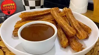 Az malzemeli,ispanyanın en sevilen kızarmış tatlısı Churros tarifi 🍫  #youtube #mutfakkedisi #disney