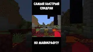 Лучший спидран по Minecraft 😂 (Перевод) #озвучка #перевод#shorts #minecraft #speedrun #юмор