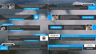 18 Modern Lower Thirds - Premiere Pro (MOGRT)