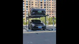 Triple stacker pit model car parking system