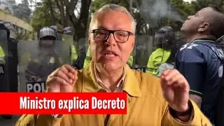 Ministro de Justicia explica el decreto que acaba con multas por porte de dosis personal en Colombia