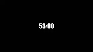 53 Minute Timer | No Music | Gentle Bell