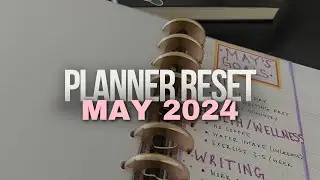 Plan With Me | May Reset #planning