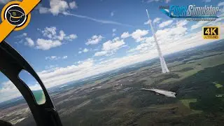 Ariane 6 rocket launch in Microsoft Flight Simulator!