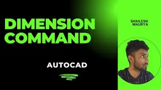 Use the Dimension Command in AutoCAD | AutoCAD Beginner Guide