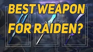 Testing ALL Raiden Weapons in One Video!