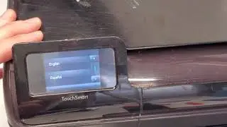 How to Reset HP Photosmart Plus B209a and Access Support Menu on Printer B209 B110a
