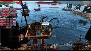ArcheAge - Kraken Fight with Kenshi, Dark Requiem & Sin Ley