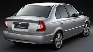 Hyundai Accent,замена лампочки подсветки  номера