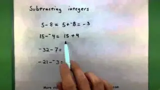 Basic Math - Subtract integers