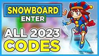 ALL NEW CODES FOR SNOWBOARD RACE SIMULATOR ON ROBLOX