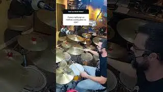 Variação na condução no ride #drums #baterista #bateria #rudiments #bateristaevangelico
