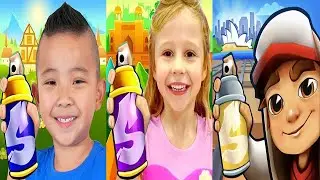 Subway Surfers Sydney 2024 Rain vs CKN Car Hero vs Like Nastya Run Gameplay HD