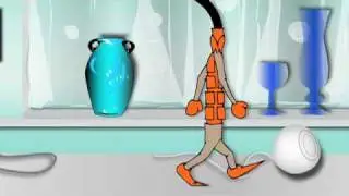 Walk Cycle Animation, Computer Hard Drive, NSAD