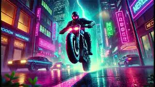 Shadow Rider ( vocal synthwave music )