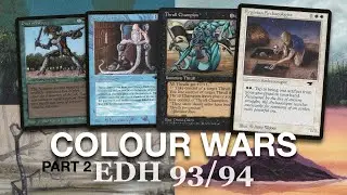 EDH 93/94 Colour Wars Part 2, Blue vs White vs Green vs Black | OS MTG Commander | 533