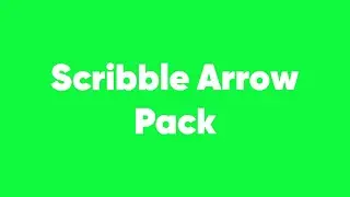 Scribble Arrow Pack Green Screen Free Download