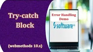 SAG Error handling in webmethods||try catch implementation by using sequence||learning webmethods
