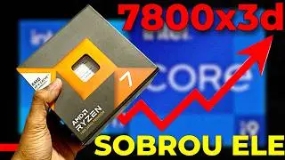 CRISE do RYZEN 7 7800x3d depois dos problemas com Intel e AMD?