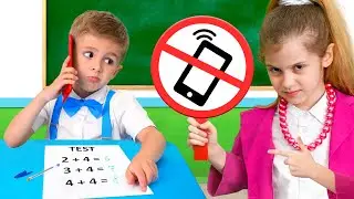 Eva and Friends show good behavior at school