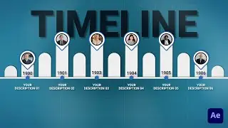 Infographic Timelines  After Effects Tempale